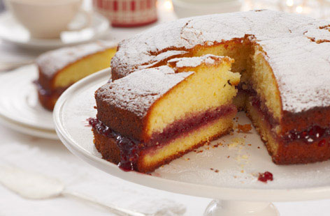 A gluten-free cake recipe that's both British and delicious. This classic Victoria sponge is filled with jam and dusted with icing sugar, just as it should be!