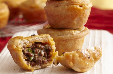 They might be small, but these mini beef pies pack a Stilton-powered punch