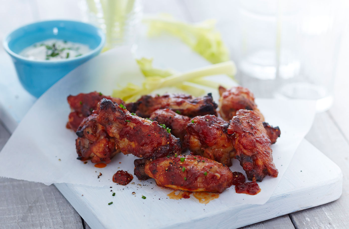 Buffalo chicken wings recipe