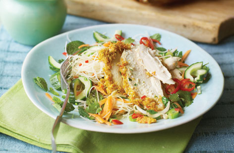 Thai-style roast chicken recipe