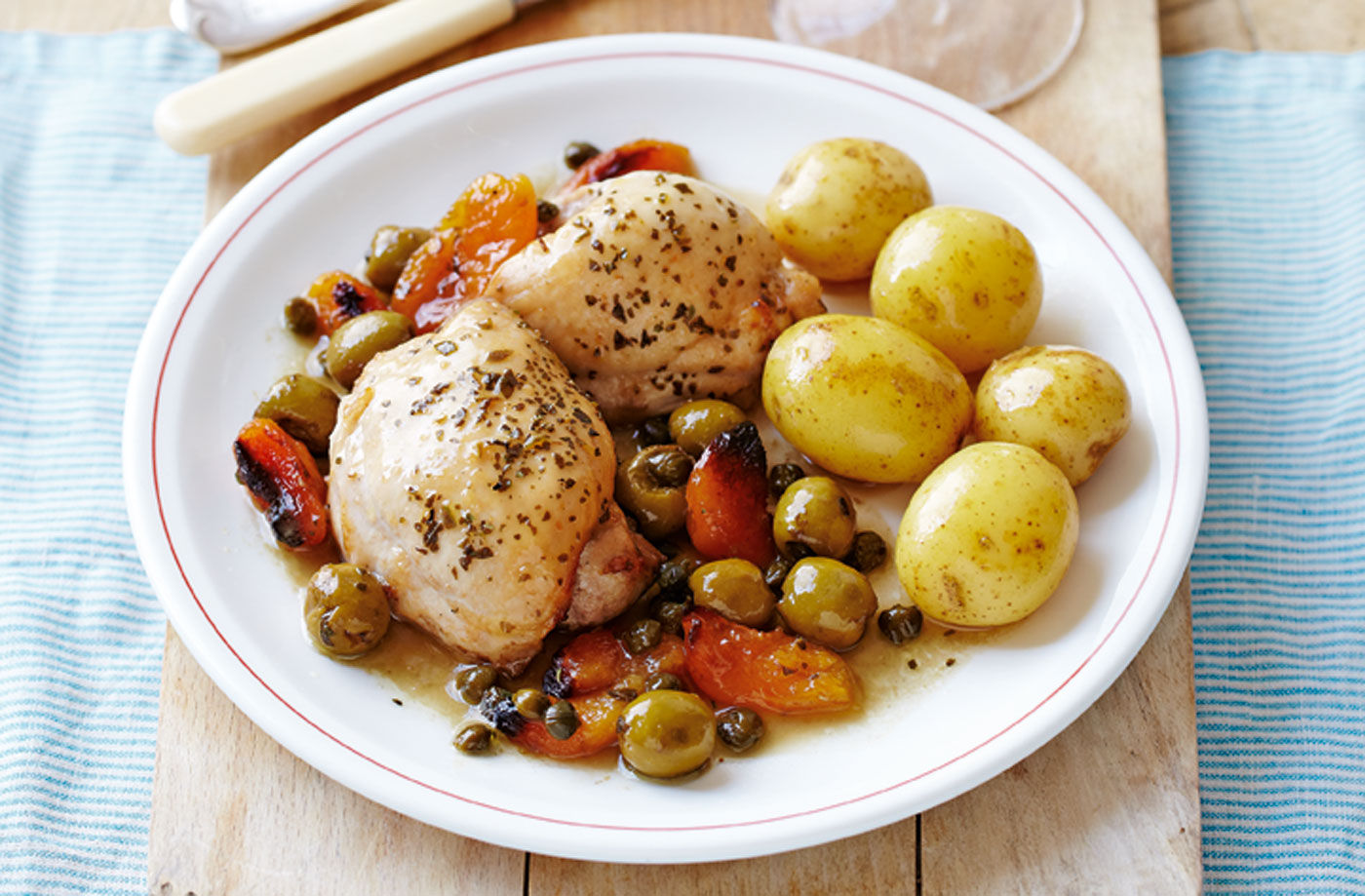 Chicken Marbella recipe