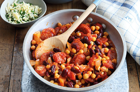 Chorizo chilli recipe