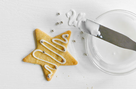 Christmas star biscuits recipe
