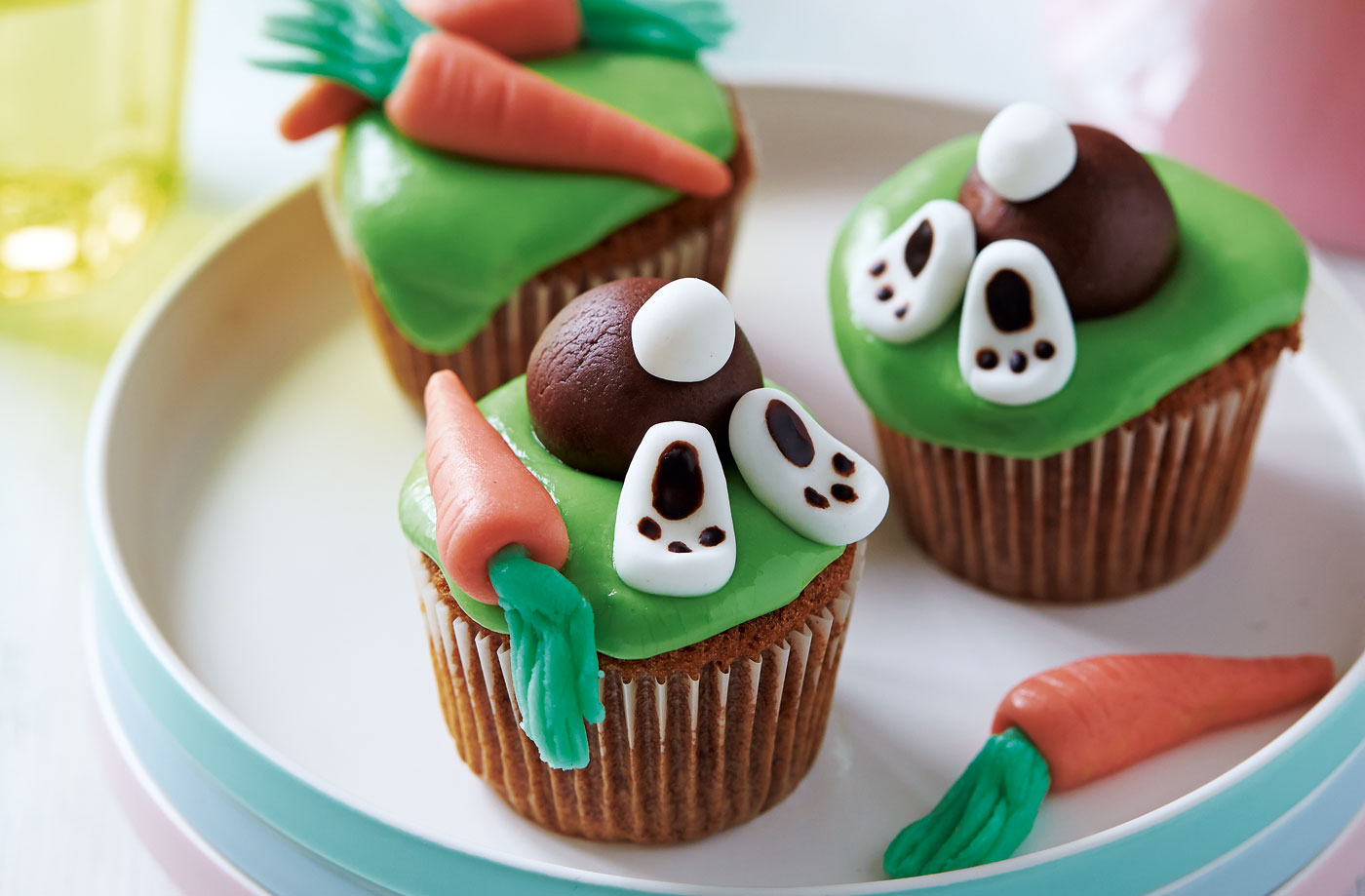 Easter bunny cupcakes recipe