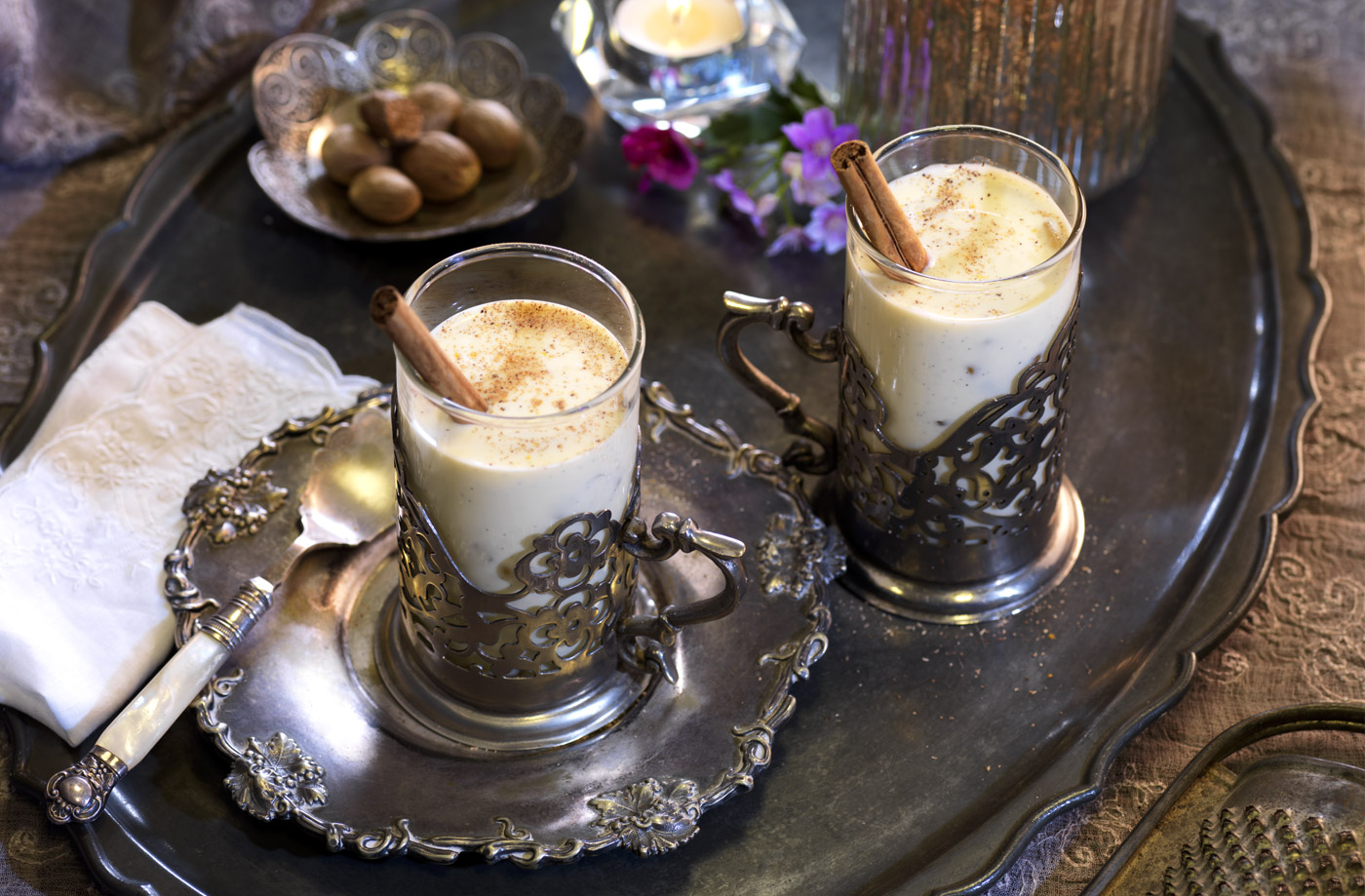 Tesco Finest eggnog recipe