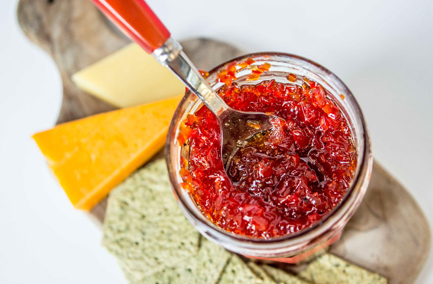 Red pepper and chilli jam recipe