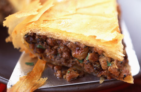 Flaky lamb pastilla recipe