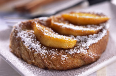 French toast with apples recipe