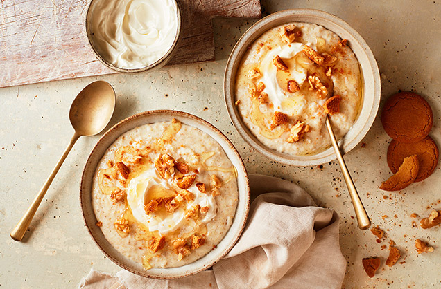 Saturday: Gingerbread porridge
