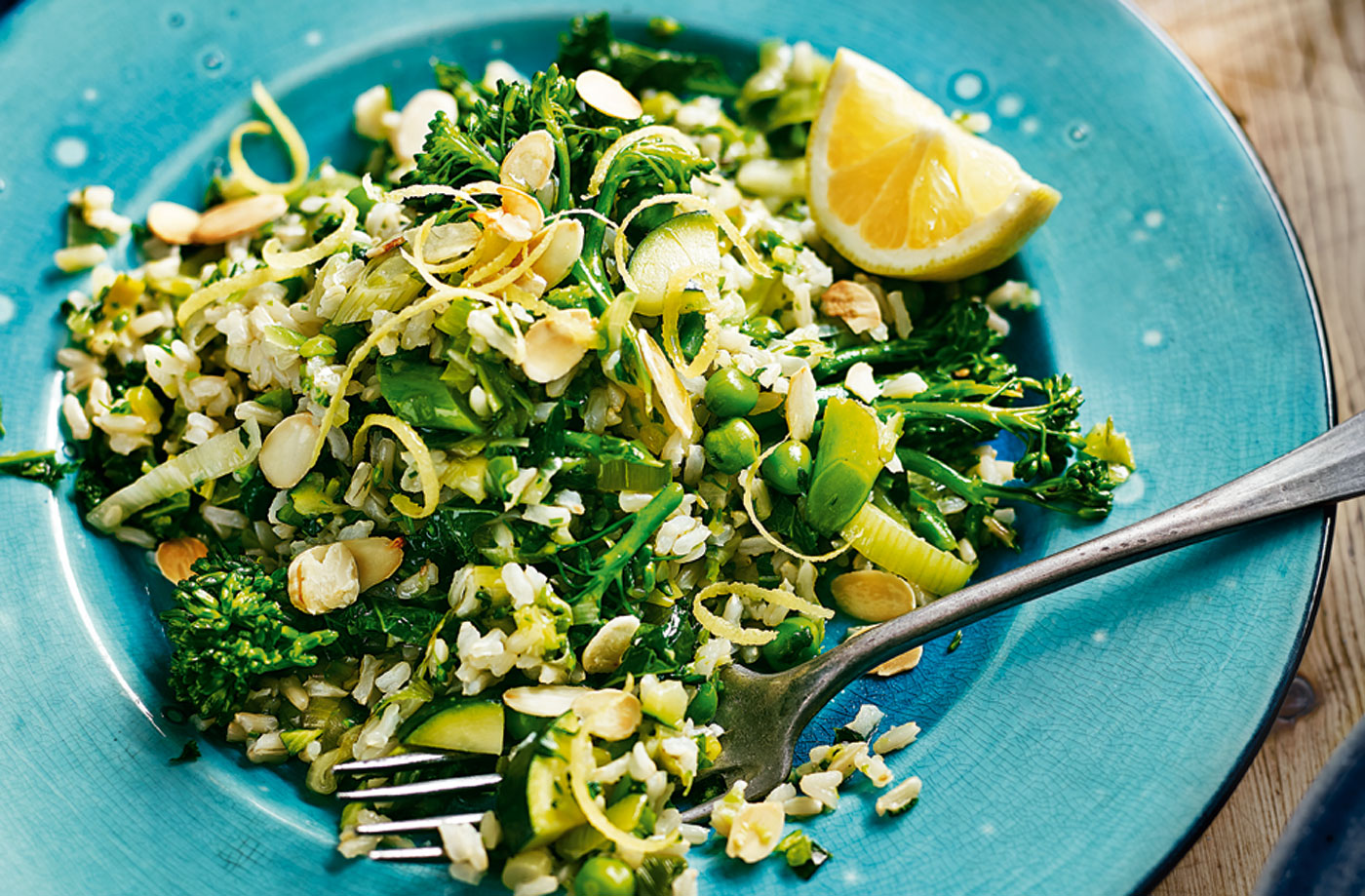 Green rice recipe