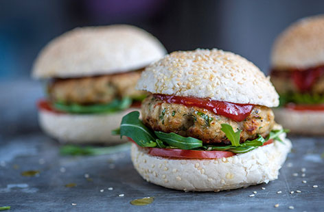 A great recipe for you and your little helpers to tuck into, Nathan Outlaw's cod burger with homemade tomato Ketchup is a welcome weekend treat for their little appetites