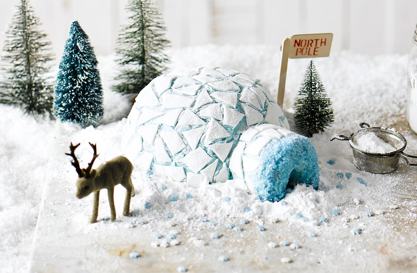 Igloo cake  recipe