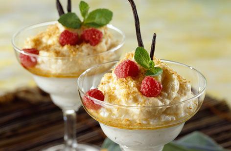 Jamaican rice dessert cups recipe