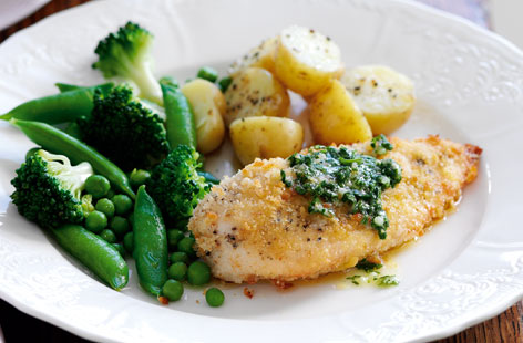 Quick chicken Kiev recipe