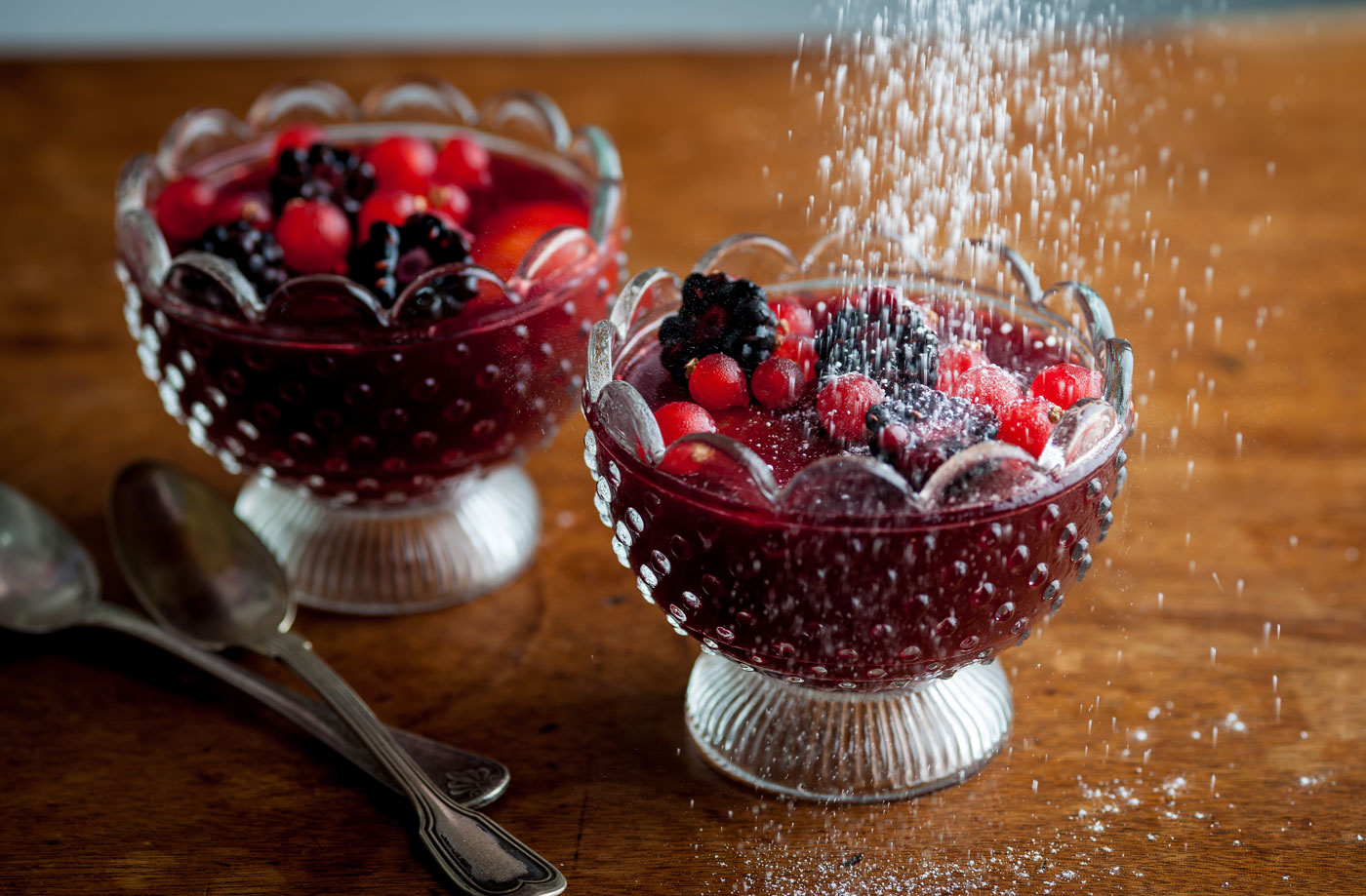 William Drabble's children's mulled 'wine' jellies recipe