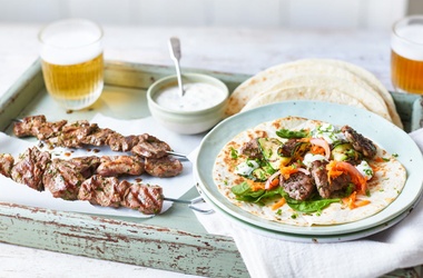 Lamb kebabs