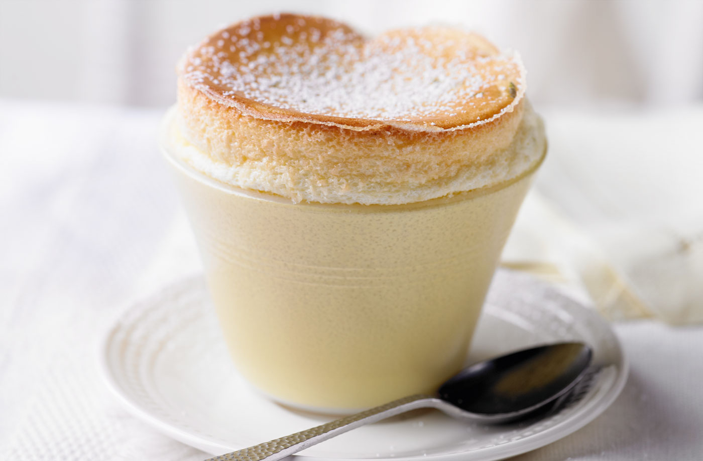 Coconut and lime soufflé recipe