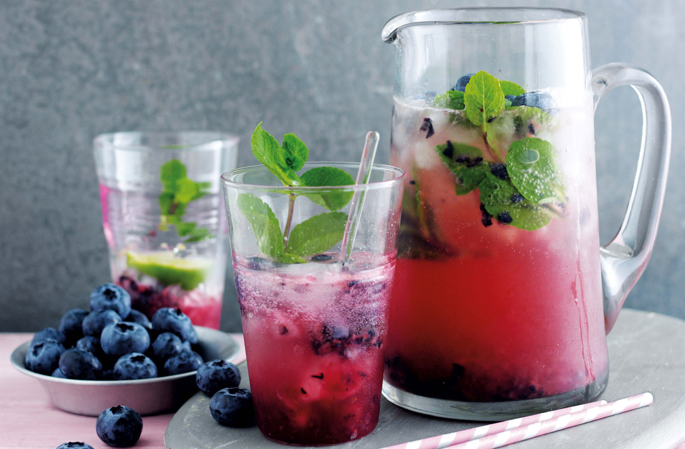 Blueberry mojito recipe