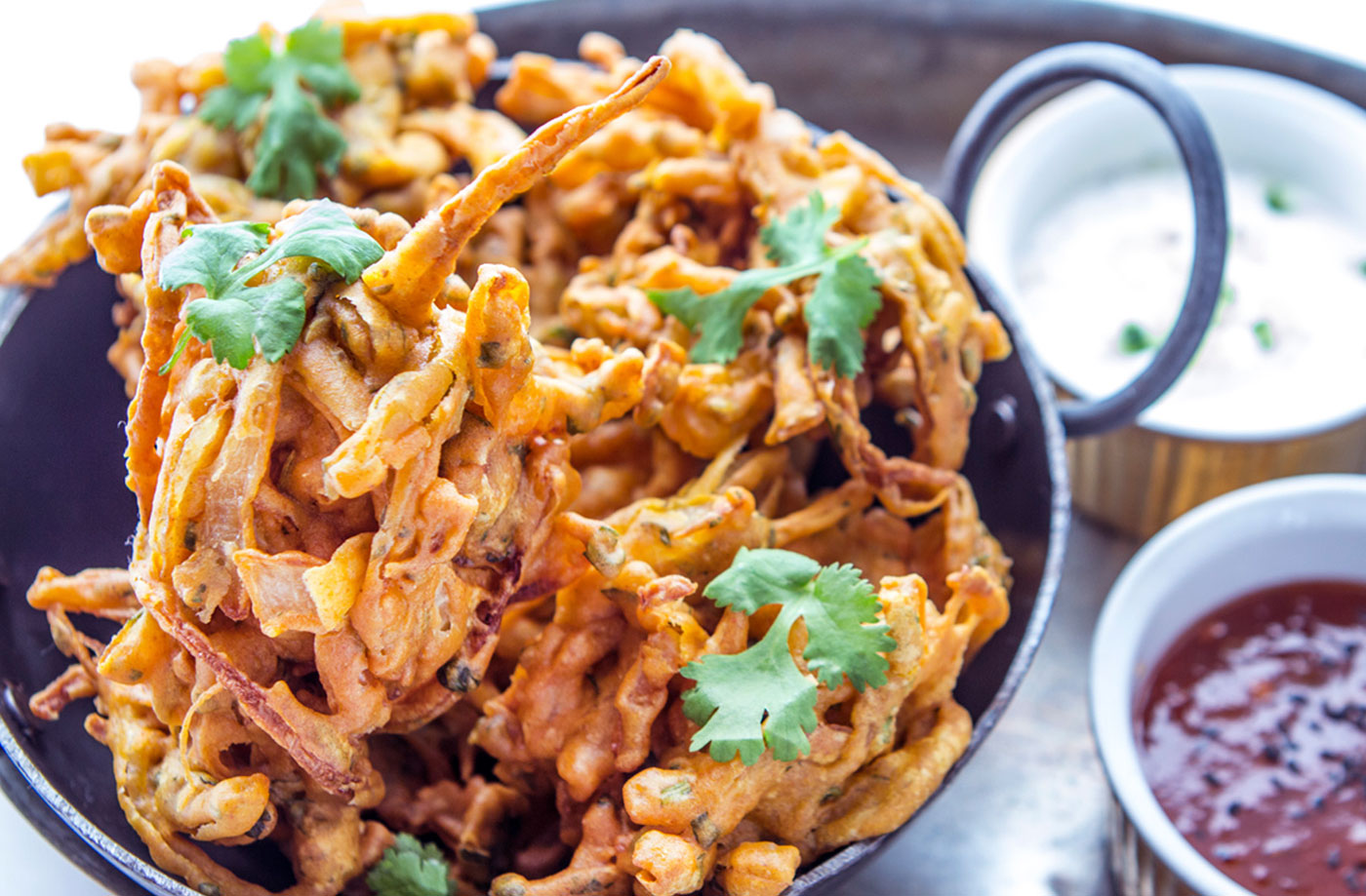Onion bhajis recipe