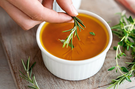 Finish with rosemary
