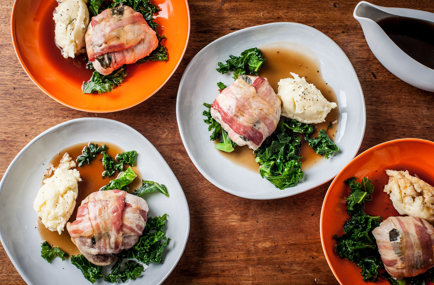 Luke Tipping's pork and apricot crumble parcels recipe