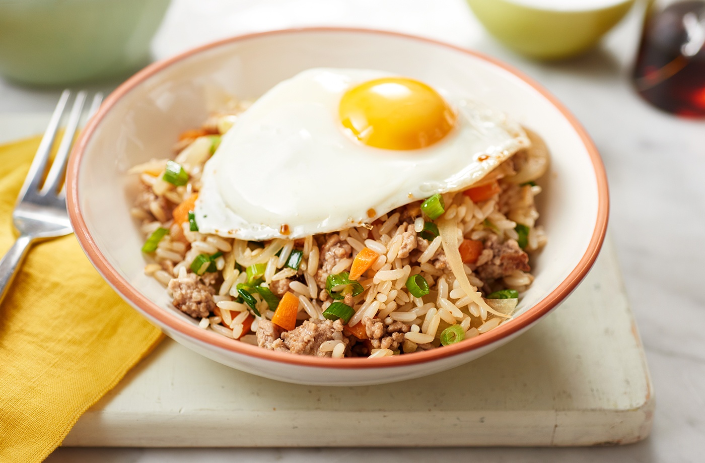 Pork fried rice recipe