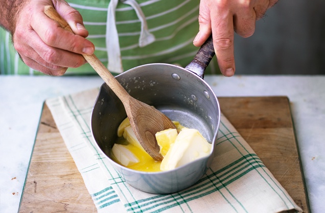Melt the butter