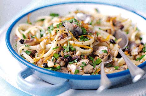 Sicilian sardine pasta recipe