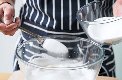 Add the sugar
