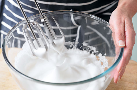 Continue whisking