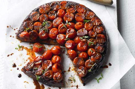 Sugardrop tomato tarte Tatin recipe
